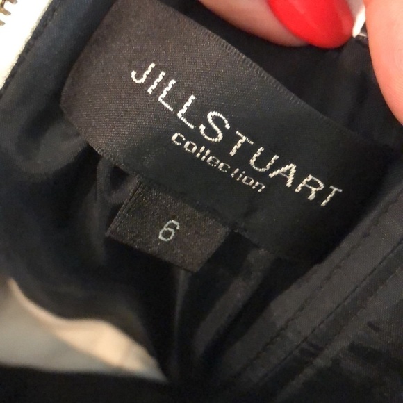 Jill Stuart Cocktail Dress Peplum Spaghetti Straps 6 - Picture 7 of 7
